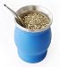 Produktbild Balibetov [Neu] MATE (Mate Becher) aus rostfreiem Edelstahl mit Bombilla (Sorbet) für mate (Hellblau)