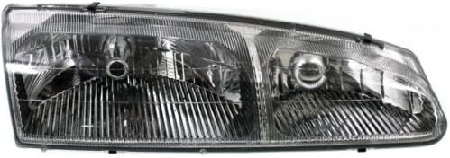 MAPM Premium RH Side Headlamp Light with Bulbs Clear Lens For Ford Thunderbird 1996 1997 LX Sedan - FO2503136