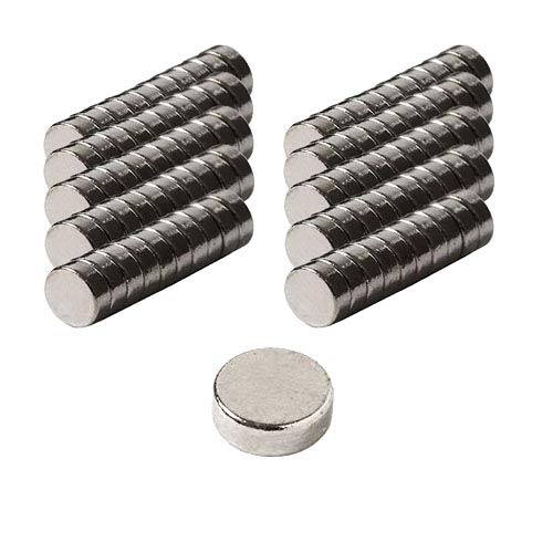 ネオジム磁石 5mm x 2mm STAR FOCUS 丸型 ボタン型 N35