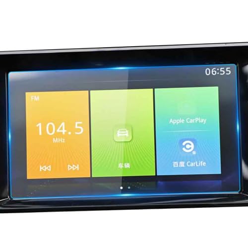 Autocollant intérieur de protection en verre trempé pour écran navigation GPS voiture MG ZS