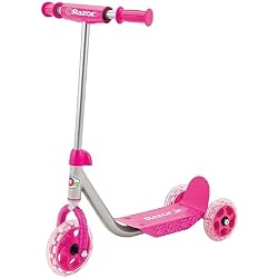 1 of Razor Jr. Lil’ Kick – 3-Wheel Kick Scooter for Younger Children (Ages 3+), Max Rider Weight 44 lb (20 kg)