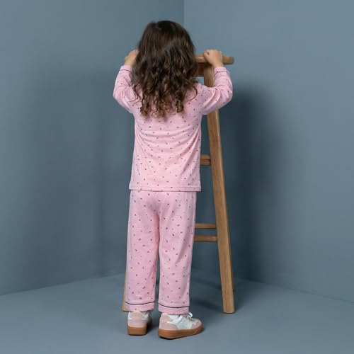 Image of CLAP Kids Cotton Printed Full Sleeves Night Suit