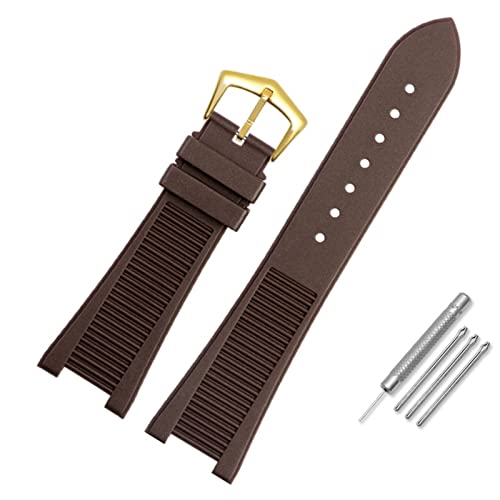 Bracelet en silicone de haute qualité pour Nautilus 5711 5712G