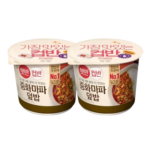 Korean Instant Chinese Mapo Tofu Ready-to-Eat Seasoned Rice Bowl, 275g