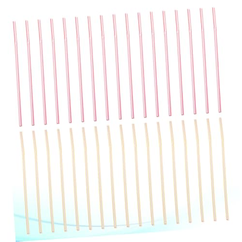 Pitillos plásticos flexibles desechables 600 piezas miniatura 6