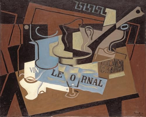 Cuadro El Cazo de Juan Gris lienzo al óleo 60x90cm para salón