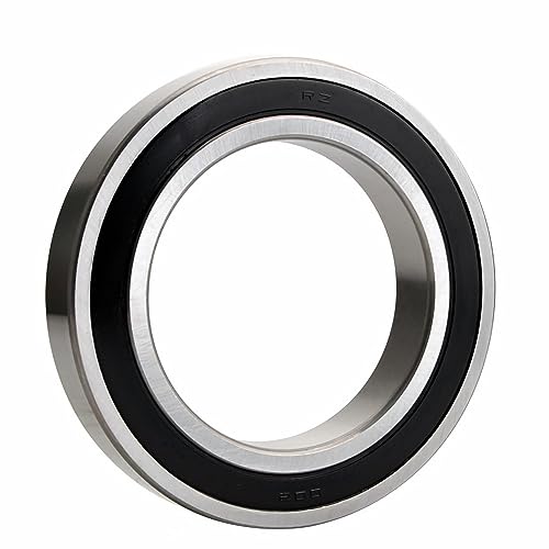 6013-2RZ Bearings, 65x100x18mm Ball Bearing 6013RZ Double Rubber Sealed Shielded Bearing ID 65mm, OD 100mm, Thickness 18mm Bearing, Professional High-Speed Deep Groove Ball Precision Motor Bearings