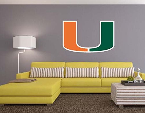 Miami Hurricanes Vinyl Sticker 15
