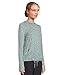 Mountain Hardwear Women's Crater Lake Long Sleeve Hoody, Ice Shadow Peaks Print, M