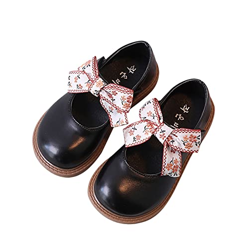 sfdgfhyf Baby Round Toe Sneakers Girls Dress Shoes Cute Satin Ankle Tie Flower Girls Wedding Sparkly Birthday Party Bow
