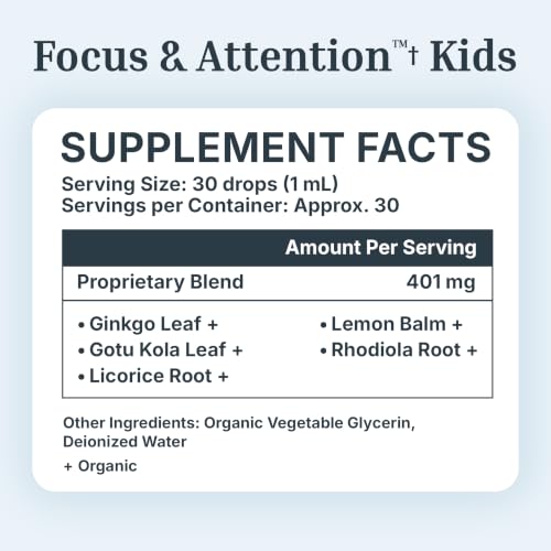 Dr. Green Mom Focus & Attention Kids Drops