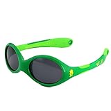 SPIELZEUGSICHER: Obwohl Sonnenbrillen kein Spielzeug sind, kann es doch vorkommen, dass Babys mit ihnen spielen. Daher wurden die Brillen so hergestellt, dass sie der strengen EU Norm EN 71 : 1-3 für Spielzeug entsprechen. Die Baby-Brillen haben keine Scharniere – kein unangenehmes Einklemmen von Haut und Haar.