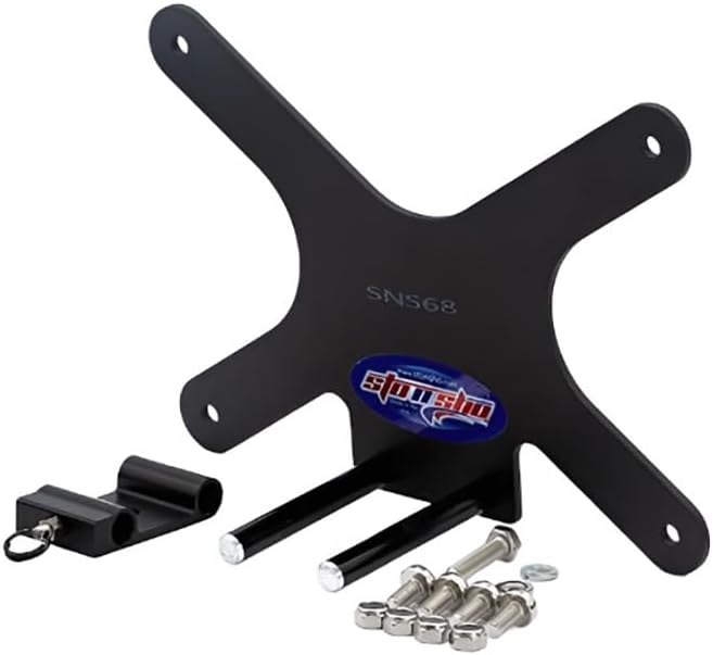 STO N SHO Front License Plate Bracket Compatible with 2013-2017 Jaguar F-Type/2018-2021 Jaguar F-Type SVR