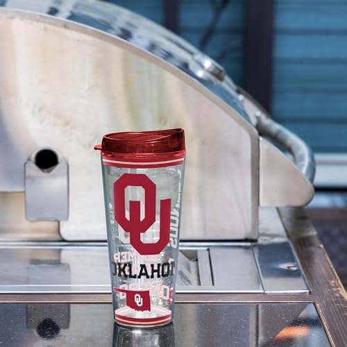 Image of Rico Industries NCAA College Double Wall Mayhem 16oz Or 20oz Tritan Tumbler W Lid