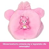 Barbie Cutie Reveal Lalka i akcesoria Seria Troskliwe Misie Zestaw z lalką w kostiumie Misi Wesołe Serce i z 10 niespodziankami, w tym zmianą koloru i minimisiem, JCN95
