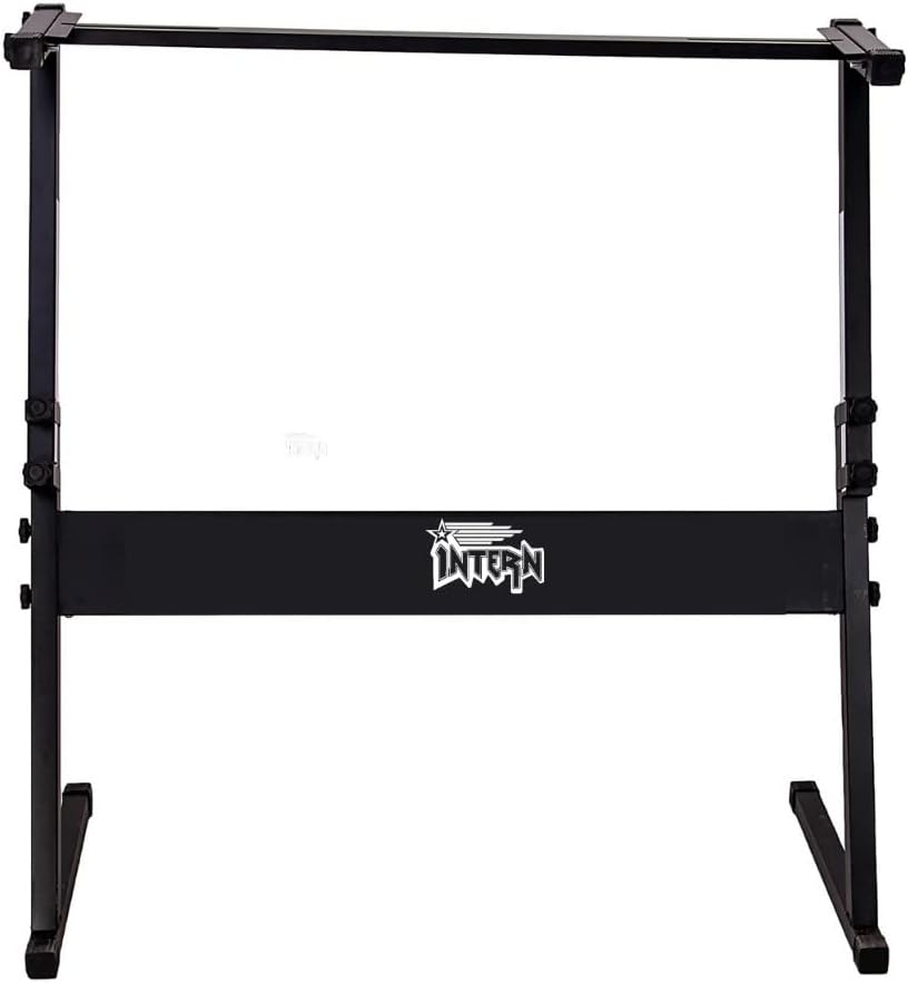 Intern KEYBOARD STAND FOR YAMAHA CASIO KORG AND ROLAND KEYBOARDS, Black (INT-ZKS-03)