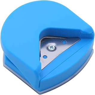 Corner Rounder Punch, 4mm Corner Cutter Tool, Blue Mini Portable Corner Rounder Punch Round Corner Trimmer Cutter 4mm for Card Photo Card Making DIY Projects Postcard Laminate Scrapbook Supplies