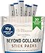 Live Conscious Beyond Collagen Peptides Powder Unflavored Packets-Hydrolyzed Collagen Powder-Hair Skin Nail & Joint Support- I II III V & X Grass-Fed Collagen Supplements for Women & Men 30 Pack (2pk)