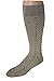 Men's Big and Tall Patterned Cotton Blend Dress Socks - 2pr Pack - Khaki