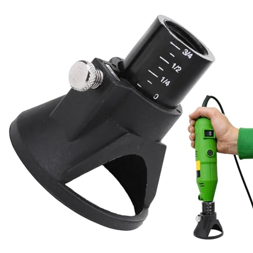Streysisl Base fija de fresa, posicionador especial de fresa - Posicionador de fresa de escala transparente,Herramienta de fresado multifuncional con accesorios de rectificado de precisión