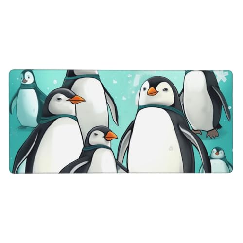 Tapis de souris de jeu 90 x 40 cm XXL tapis de bureau étendu imperméable antidérapant