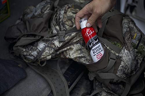 Tink's Estrous Gel Stream, Trophy Buck Gel Spray | 5 Fl Oz Spray Bottle | Deer Attractant, Hunting Accessories, Doe Estrus, Deer Scent | 10 Foot Spray Gel Stream | Easy Application Red-White #TOP1