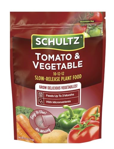 Schultz 018062 Spf48100 Slow-Release Vegetable Fertilizer 3.5 Lbs
