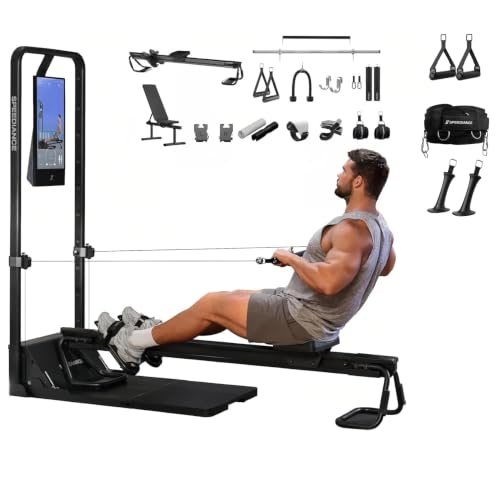 Image of Speediance Gym Monster 2 Family Plus & PowerGrip Smart Handles & Weight Lifting Belt & Skiing Handles 2 Bundle