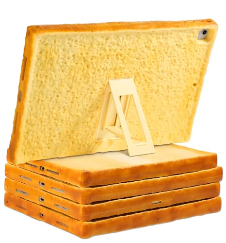 Kidcube for iPad 9th/8th/7th Generation Case 10.2 Inch - Girls Teens Women Cute Cover with Stand & Strap Funny Kawaii Fun Food Unique Design Cartoon Trendy Novelty Boys Case for iPad 9th/8th/7th Gen