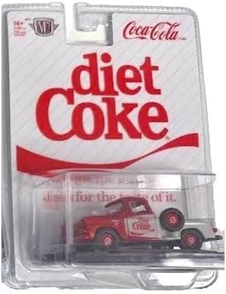 M2 Machines AutoDrivers– 1958 Stepside Pickup Truck 4X4 Diet Soda – 1:64 Scale – 52500-A57 25-08