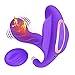 Wearable Female Sex Toys Vibrators with Wireless Remote Control Clitoral G spot Butterfly Massager Vibrating Panties Smart Heating 10 Kinds Vibration Flirting Dildo Vibrator for Women and Couples