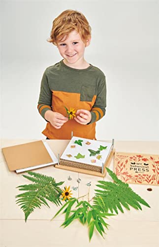 Tender Leaf Toys - My Botanical Press - 8.3 X 8.3 Inch 10 Layers Flower Press, Diy Dried And Preserved Flowers And Leaves, Plants Art & Crafts Kit - Age 3+ #TOP2