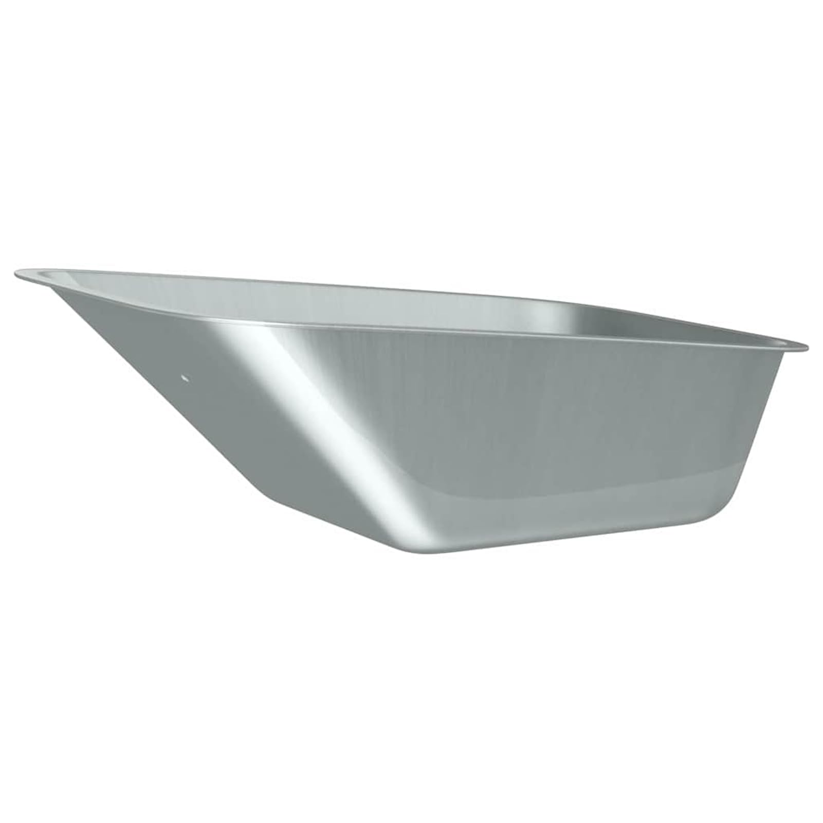 Gecheer Vassoio Carriola di Ricambio, Funzionale e Stabile per Trasporto di Terriccio Piante e Attrezzi, 88 x 60 x 32 cm in Acciaio, Vassoio per Carriola da Giardino per Appassionati di Giardinaggio
