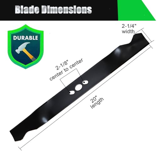 Lawn Mower Blade Dimensions