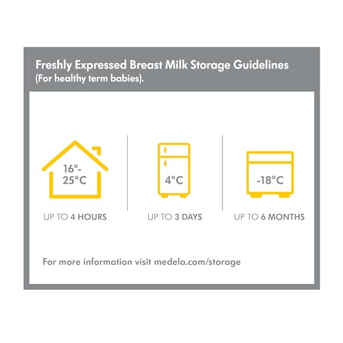 Medela Flaschen zur Aufbewahrung von Muttermilch | BPA-frei | Packung à 2 × 250 ml