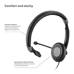Sennheiser SC 40 USB MS Black Monophonique Bandeau Noir Casque Audio – Casques Audio (Centre d’appel/Bureau… - Les Beatles, Paul McCartney, John Lennon, RIngo Starr, George Harrison Sennheiser SC 40 USB MS Black Monophonique Bandeau Noir Casque Audio - Casques Audio (Centre d'appel/Bureau… – Image 6