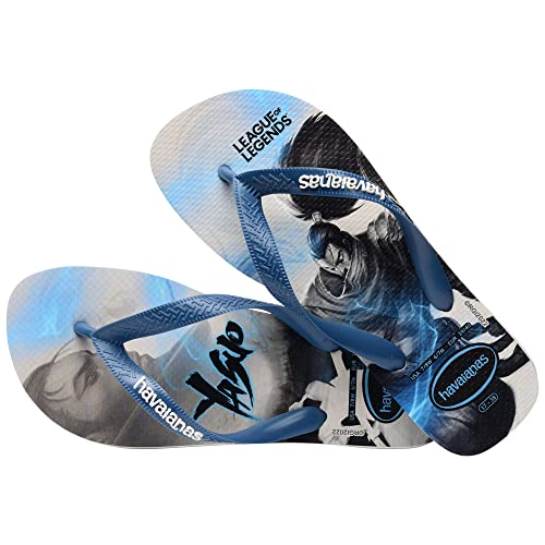 SANDALIAS HAVAIANAS TOP LO LEGENDS n° 39/40 BRANCO/AZUL COMFY