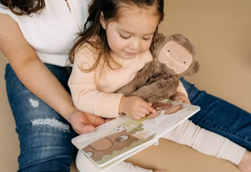 Slumberkins 14" Bigfoot Snuggler, Card & Storybook Set | Promotes Confidence, Self-Esteem & Positive Relationships | Social Emotional Learning Soft Plush Toy Gift For Babies & Toddlers, Ages 0+ #TOP5