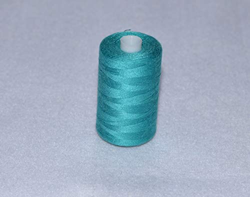 Bobine de Fil à Coudre, Couture Bleu Vert Lagon - 100% polyester - 1000 yards - 914 mètres Cover