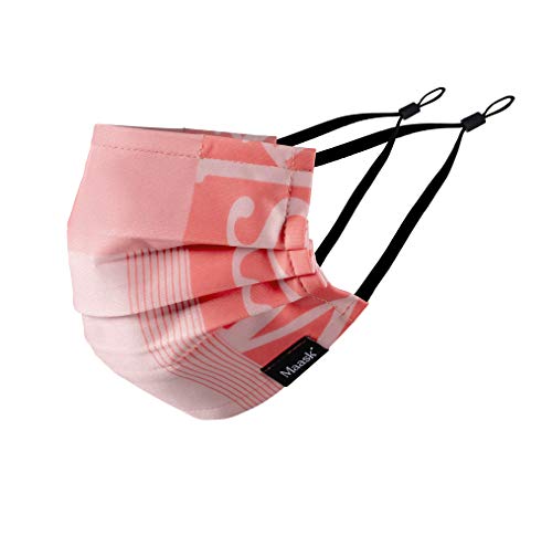 MAASK Shield MASCARILLA HIGIENICA Reutilizable, Juventud Unisex, Rosa, 1 Unidad (Paquete de 1)