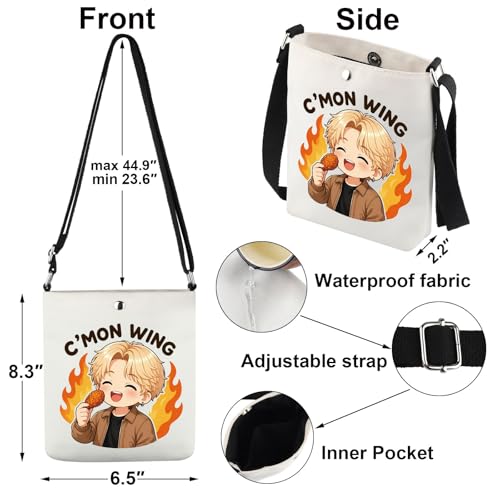 MNIGIU Korean Group Crossbody Bag Come On Wing Shoulder Bag For Korean-Pop Member Fan Gifts (Come On Wing CB) by MNIGIU - Used condition - Image 4