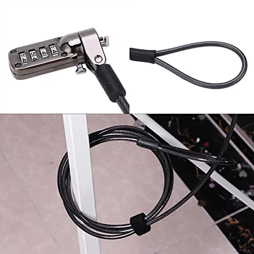 Candado de cable de seguridad de hardware para ranura de portátiles 4