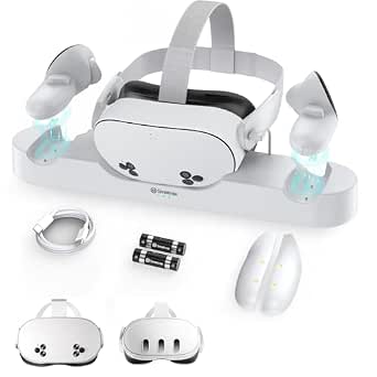 Smatree Charging Dock for Meta Quest 3S and Quest 3
