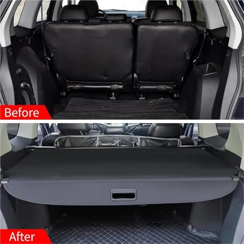 Cubierta de carga retráctil para maletero Mitsubishi Outlander 2007-2012 impermeable 4