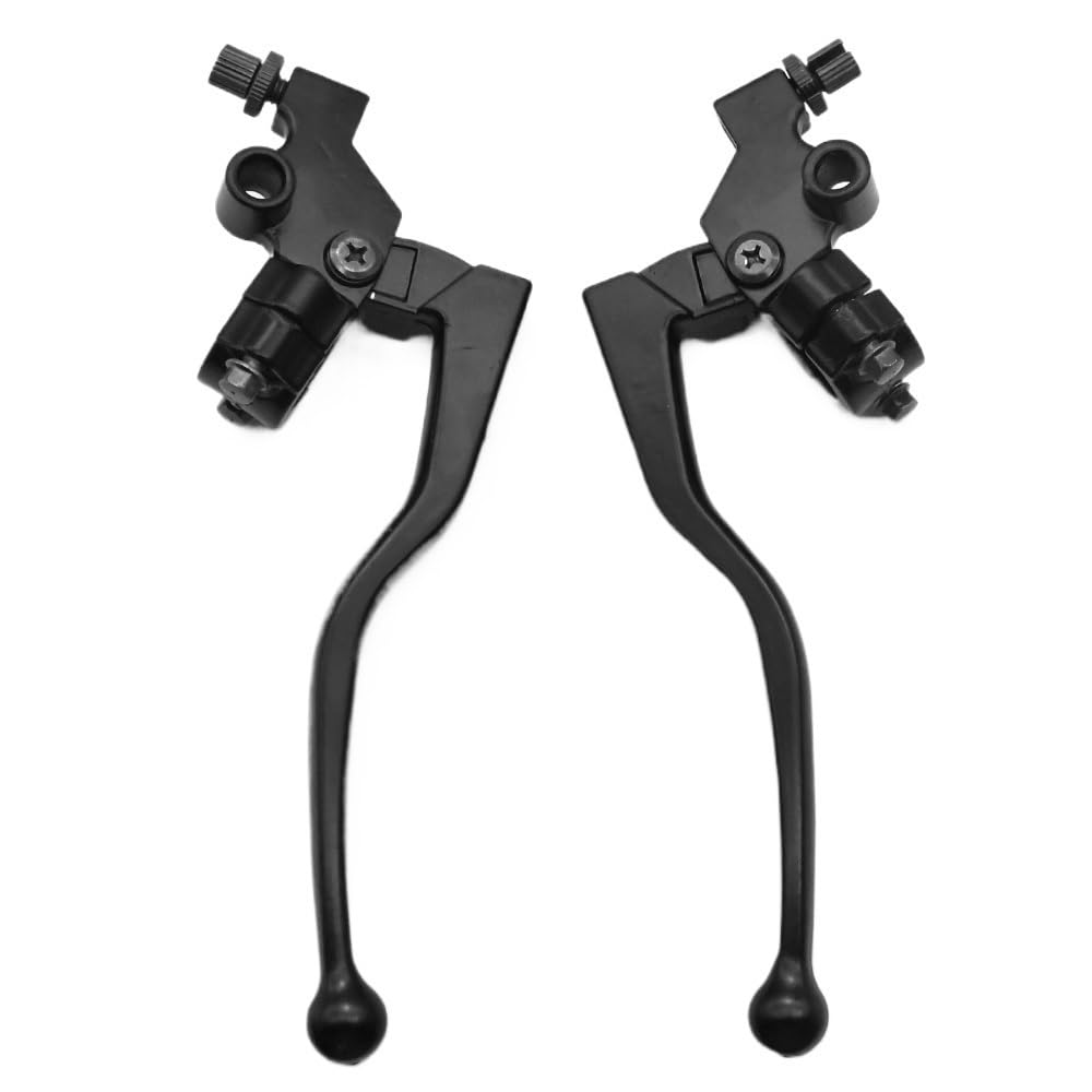 PLIQVBN Clutch Brake shafts Motorcycle Brake Pump Right for Master Cylinder Hydraulic Lever Left Clutch Handle for Dirt Pit Bike ATV Quad Moped Scooter