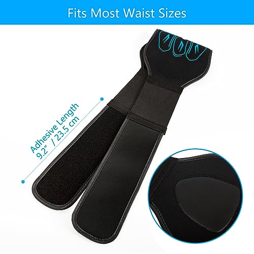 Ruszoaer ABS Stimulator - EMS Muscle Stimulator, Ab Machine, Portable Abdominal Belt, Electronic Pulse Massager, Home Office Fitness Workout Equipment Black - Image 5