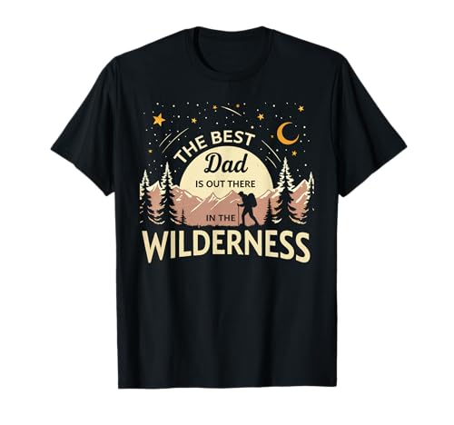 Hiking Dad - Father’s Day - Retro Best Camping Dad T-Shirt