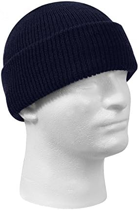 Rothco Genuine U.S.N. Wool Watch Cap, Navy Blue