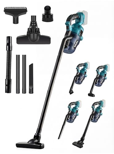 VORIN 18V�[�d���|���@ �R�[�h���X �X�e�B�b�N���n���f�B 2WAY ���m�Y���t�i��/�\�t�@/�ԓ�/�����ԁj�y�� �W�o�@ �N���[�i�[ �؍H�W�o 18V�o�b�e���[�Ή� BL1830 BL1840 BL1850B BL1860B �y�{�̂̂݁z