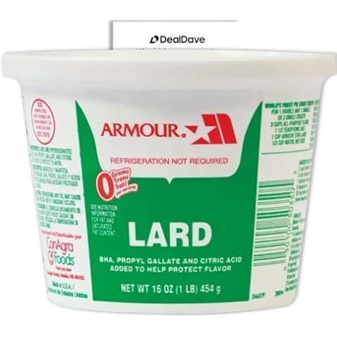 Armour Lard 1lbs, 0 Trans Fat Cover